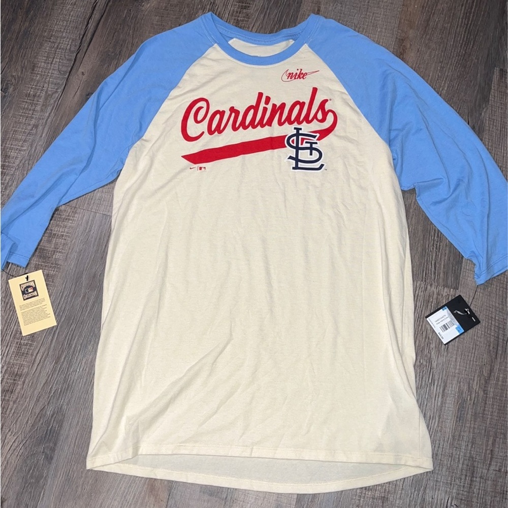 Nike Cooperstown Collection St Louis Cardinals MLB Shirt Men’s Medium NEW
